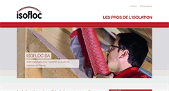 Desktop Screenshot of isofloc.fr