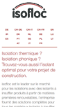 Mobile Screenshot of isofloc.fr