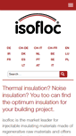 Mobile Screenshot of isofloc.com
