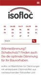 Mobile Screenshot of isofloc.ch